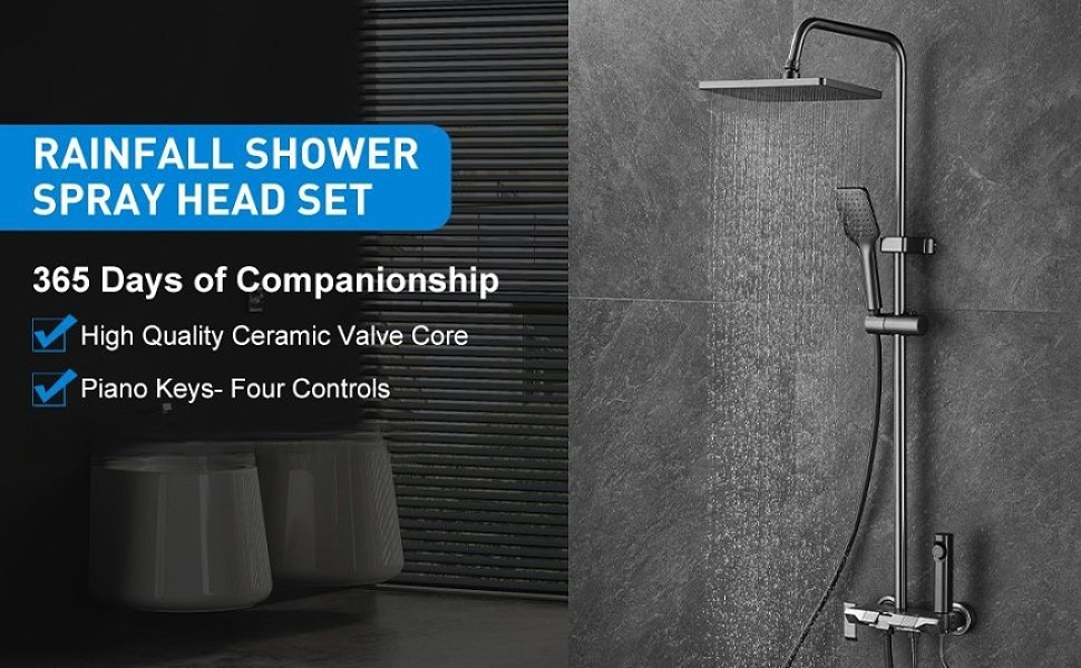 Kit colonne de douche avec mitigeur