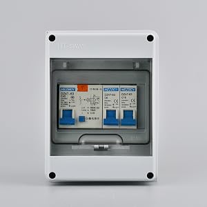 TULABU Circuit Breakers with Waterproof Distribution Box