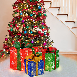 Christmas Lighted Gift Boxes-5