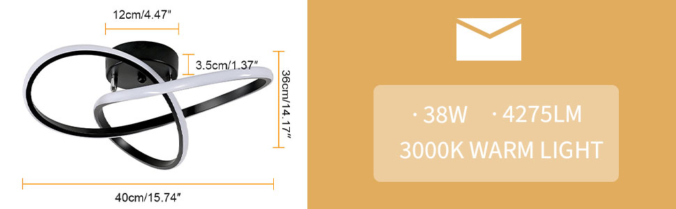plafonnier led moderne lampe plafond luminaire plafonnier