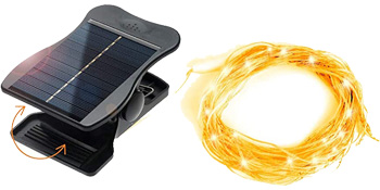 solar lights for umbrella outdoor 