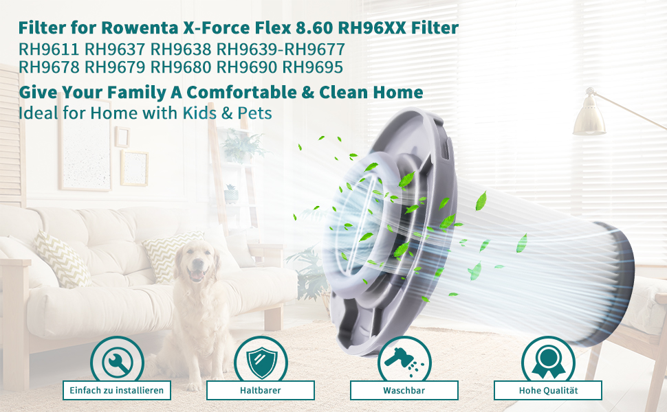 rowenta x force flex ersatzteile