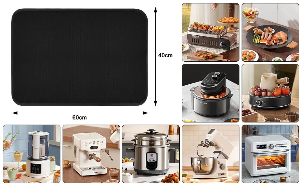  Tapis de cuisine en silicone