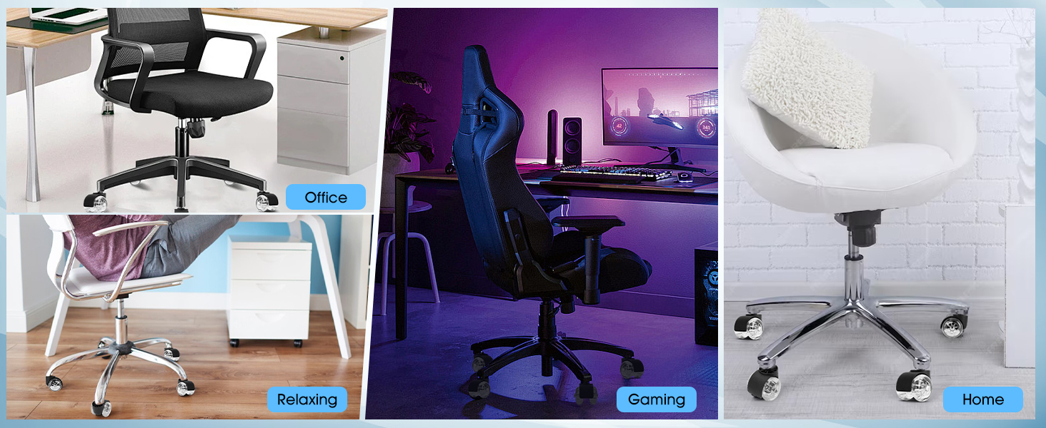 5 Casters Office Chair Casters
