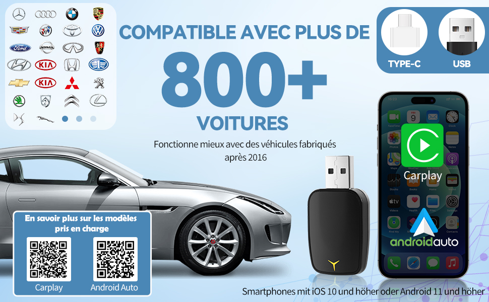 carplay voiture autoradio carplay carplay sans fil electronique pour voiture ecran carplay voiture