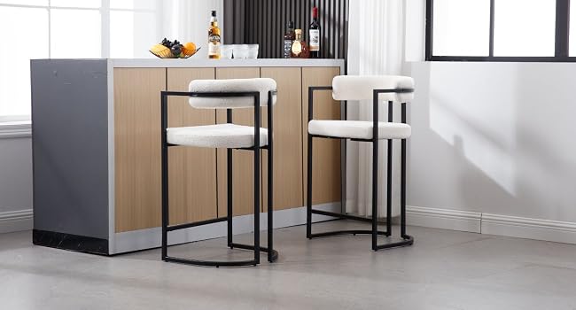 tabouret bar avec repose pied