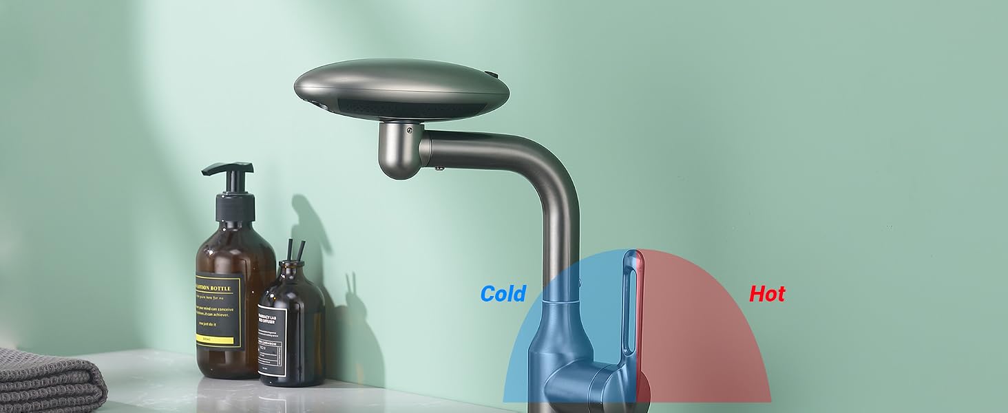 Robinet de lavabo à poignée unique