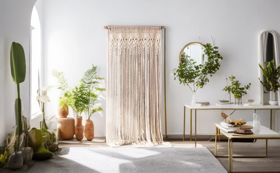 macrame curtains