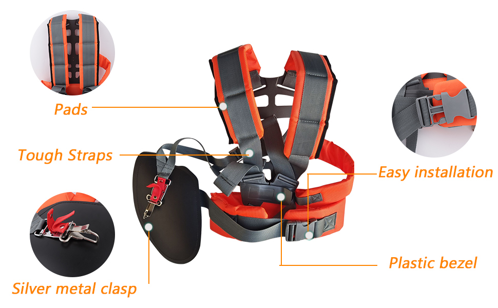 shoulder harness strap
