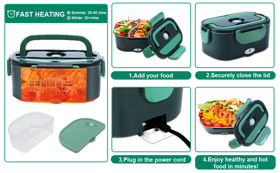 Lunch Box Gamelle Chauffante