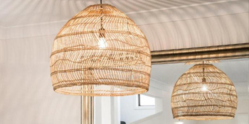 rattan light