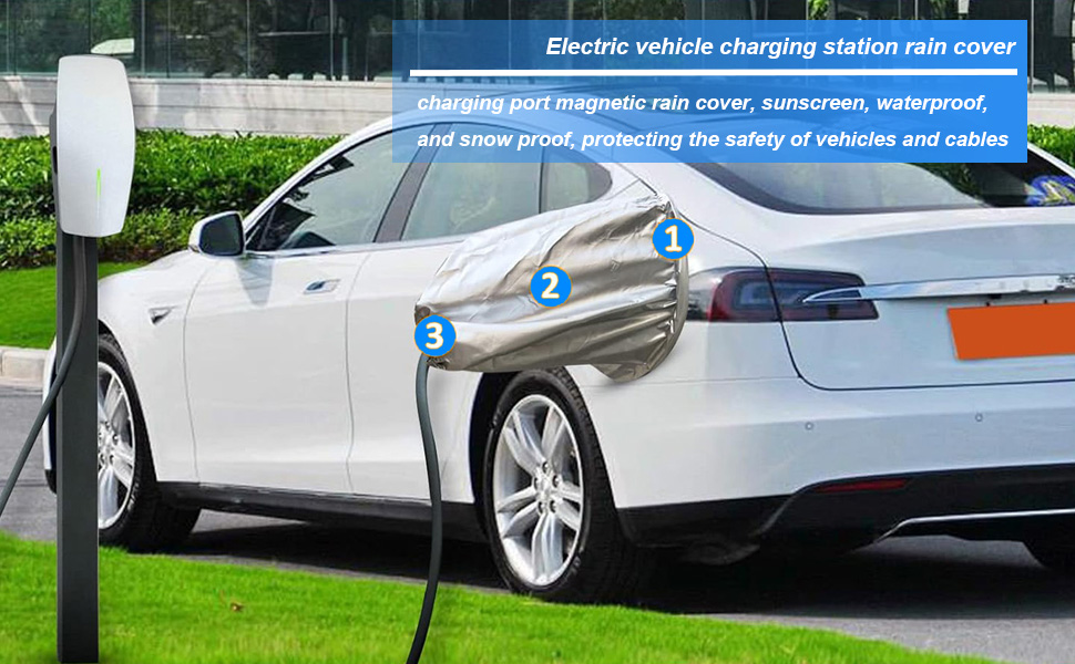 Housse de protection contre la pluie pour station de chargement de véhicule électrique