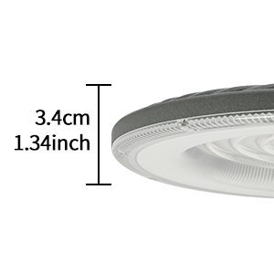 luminaire plafonnier led style industriel 100w 150w 200w