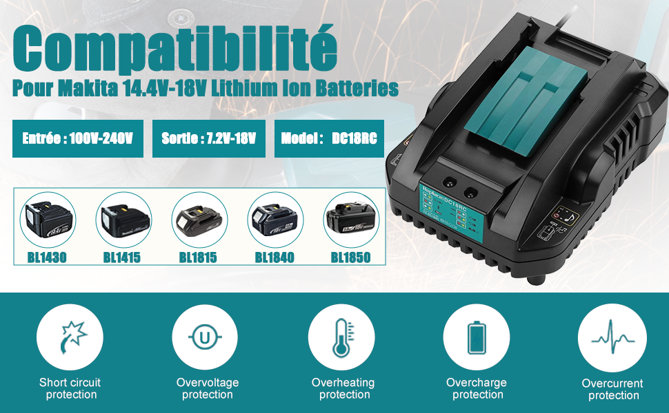 Chargeur Makita