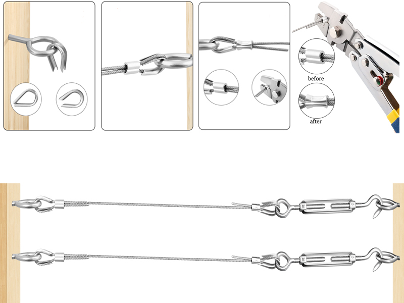 tendeur cable inox