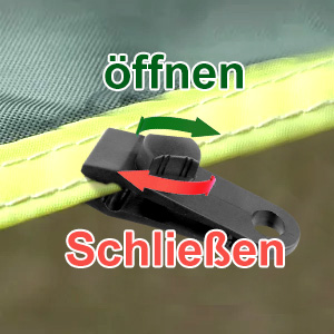 clip pour bâche