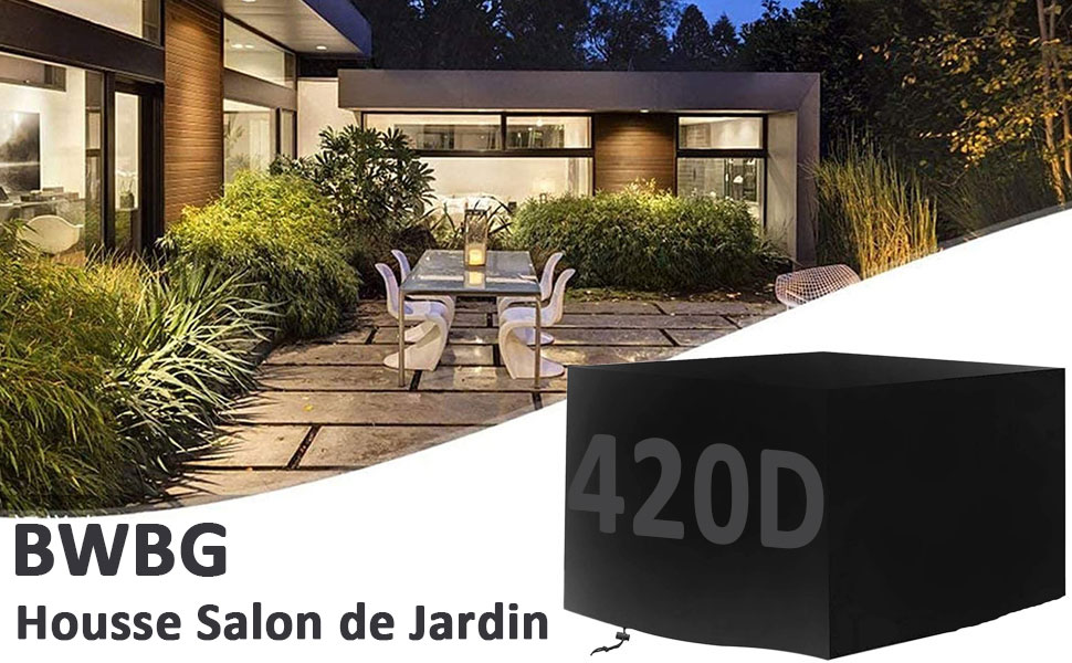 Housse Salon De Jardin Carre 420D