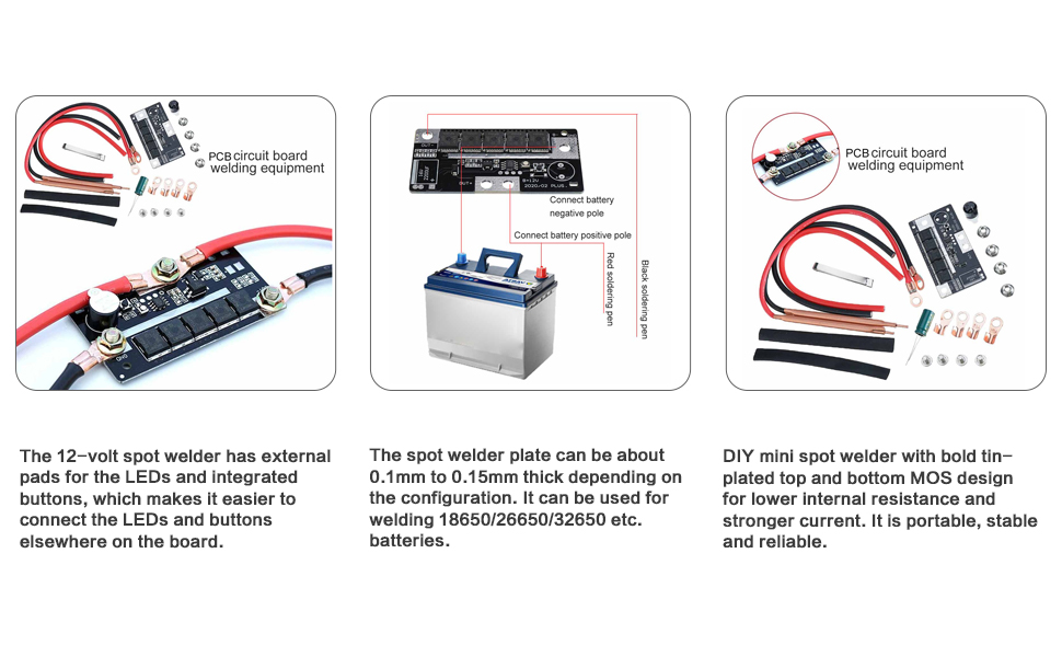 12V Spot Welder Set