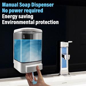 dispenser di sapone da parete