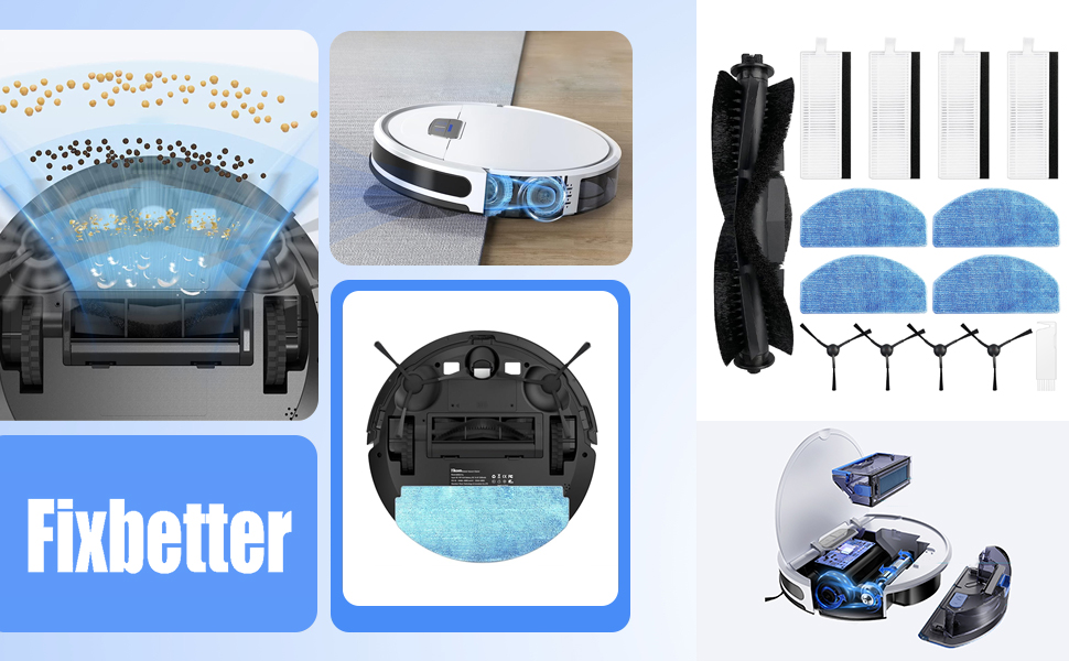 Fixbetter Kit d'accessoires pour Tikom G8000, G8000 Pro, pour Honiture G20
