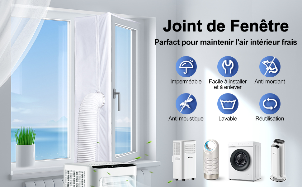 kit fenêtre climatiseur mobile