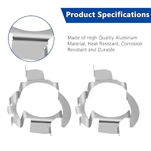 Adaptateur Porte Ampoule H7 LED Douille Ampoule H7 Adaptateurs de Retenue d'Ampoule