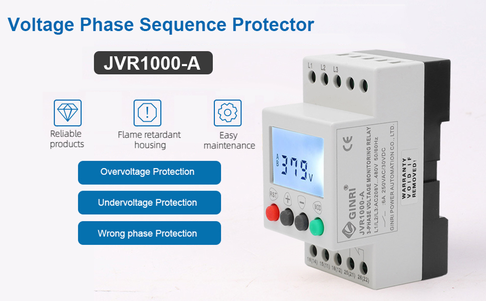 Voltage Phase Sequence Protector