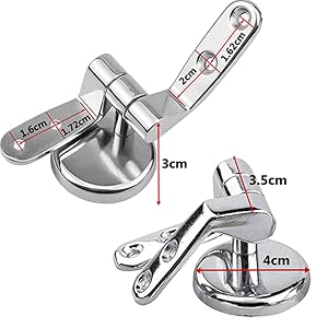Cerniera per sedile WC