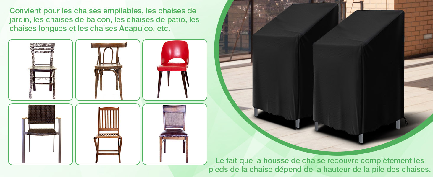 Housse Chaise Extérieur
