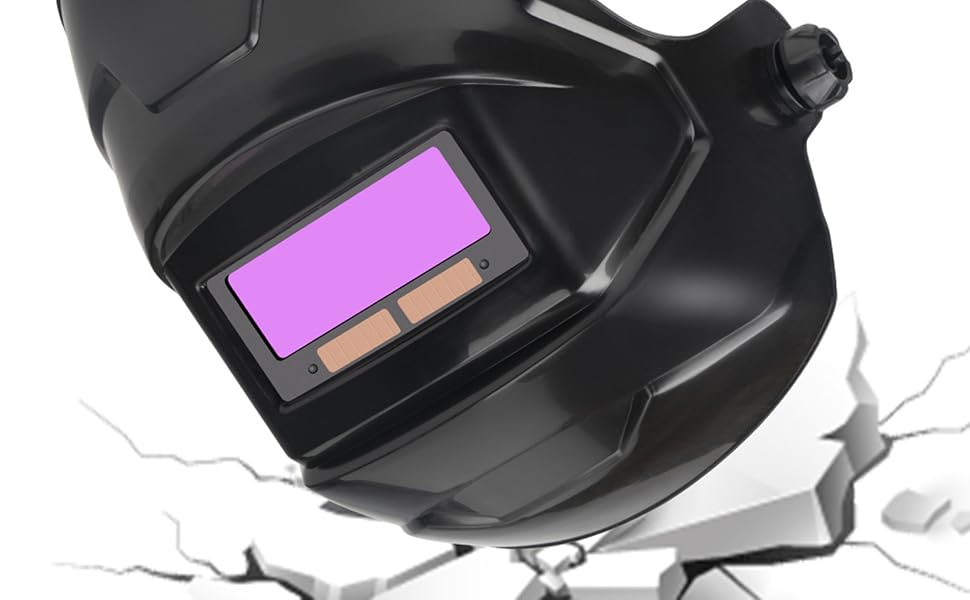 Ultra Large Viewing Screen True Color Welder helmet