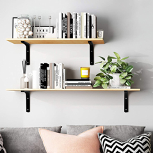 Metal shelf bracket