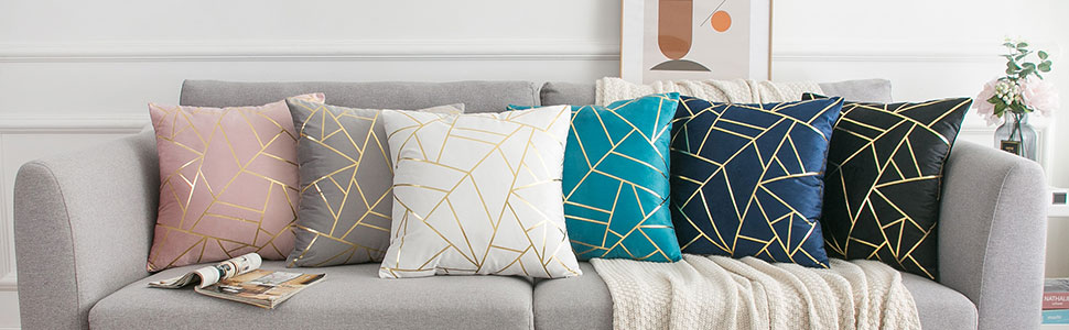 housse de coussin ensemble de 2