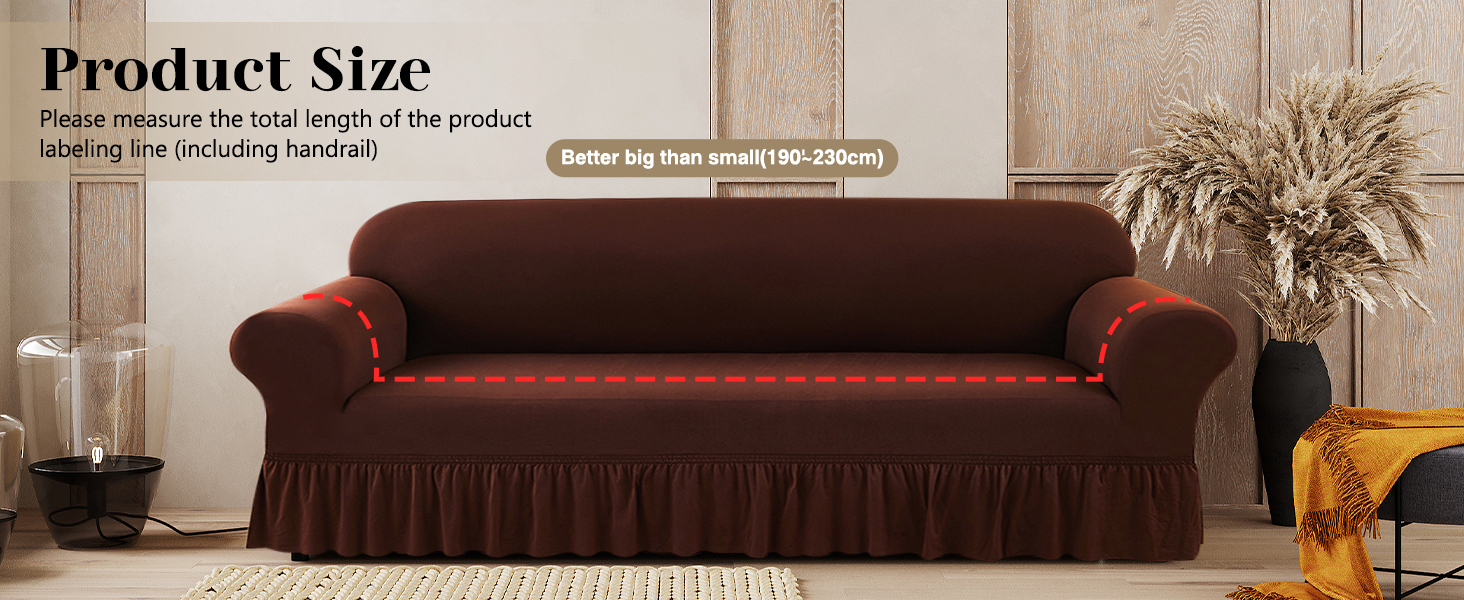 Sofa Cover With Skirt