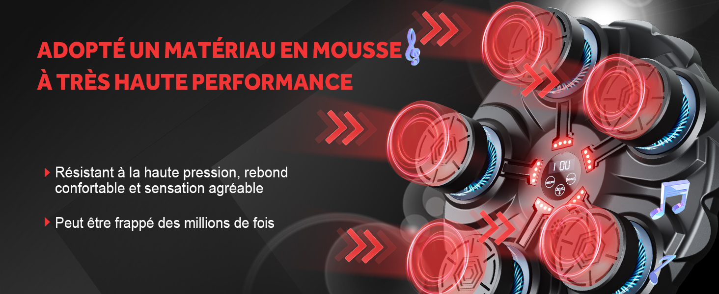 boxe mural musique