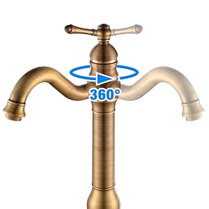 rubinetto miscelatore per lavabo da appoggio