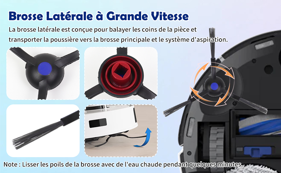 4 Brosses Latérales