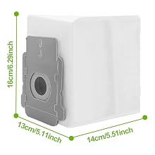 remplacement de sac réutilisable pour irobot roomba