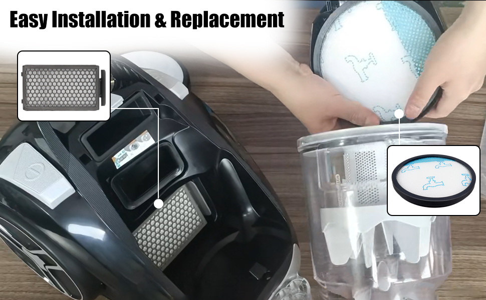 filtres pour aspirateur Rowenta Compact Power XXL remplace No.ZR780000