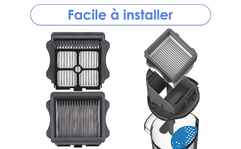 HEPA Filters Compatible With Tineco iFloor 3/ Floor One S3/ Floor One S5/ Floor One S5 Pro
