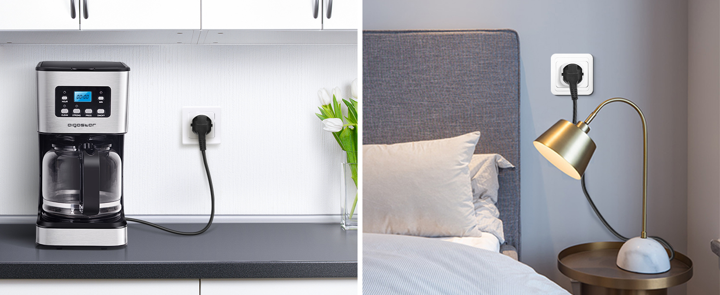 eine weiße Wand mit einem weißen Bett und ein weißes Bett mit einem weißen Kissen.