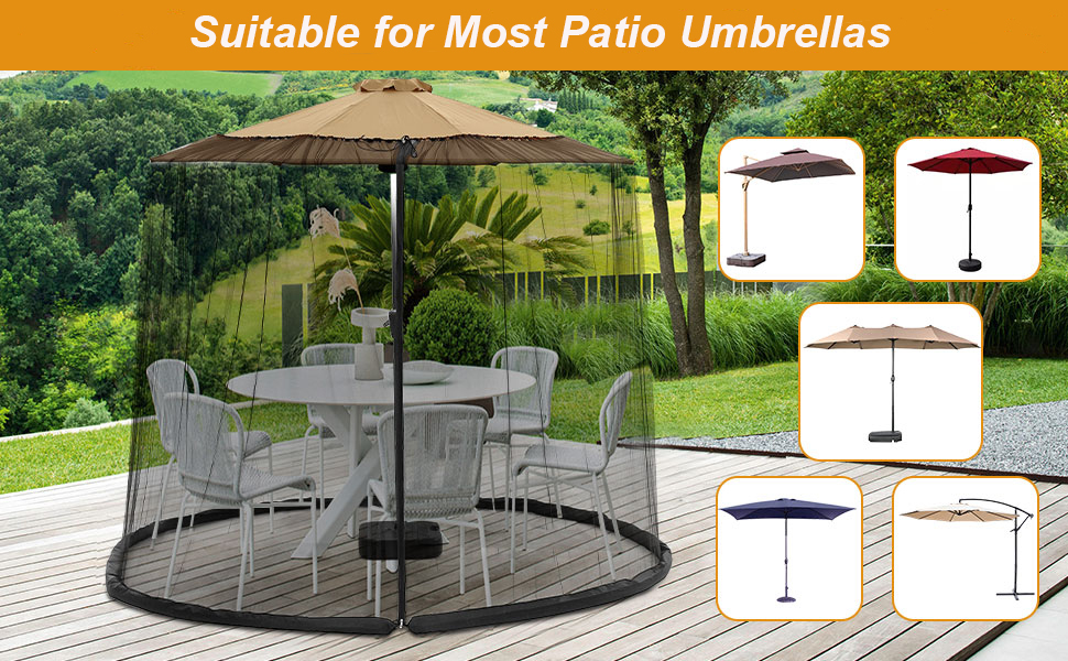 Patio Umbrella Net