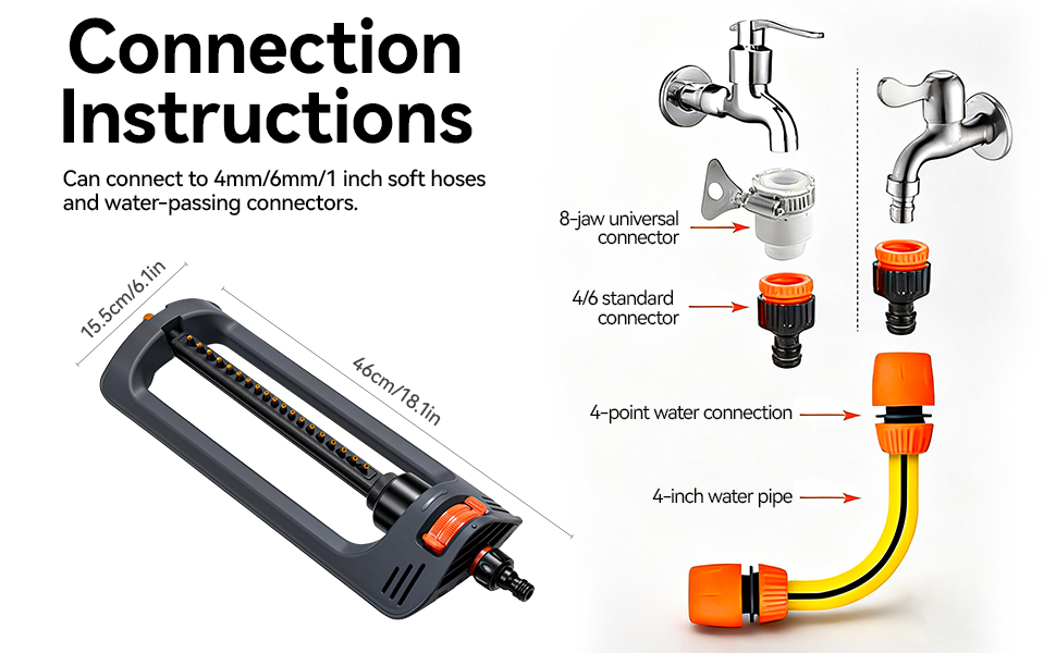 Oscillating Lawn Sprinkler