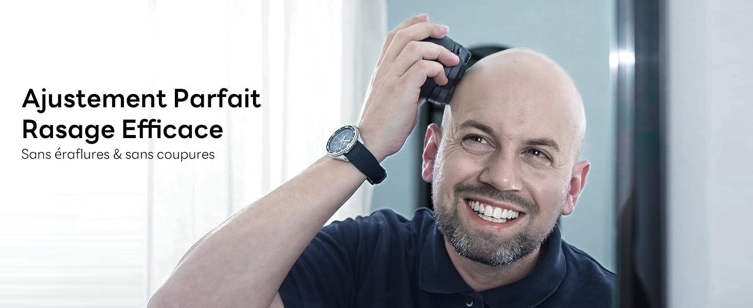 DOAO Rasierer für Männer mit Glatze