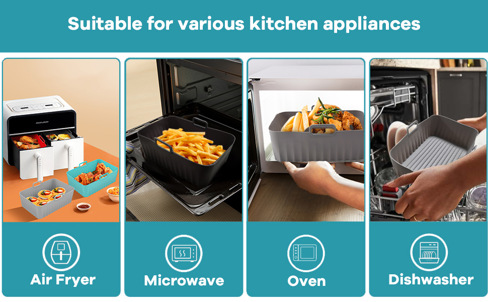 doublures de friteuse à air pour ninja af400uk