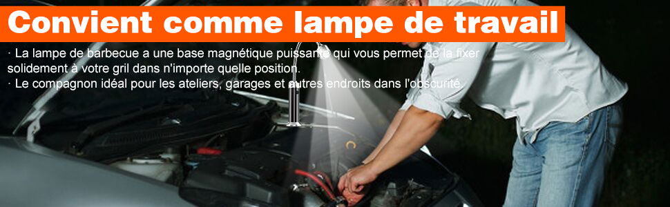 Convient comme lampe de travail