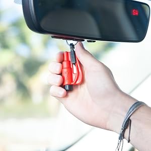 resqme brise vitre coupe ceinture automobile voiture sécurité prévention pompiers secours