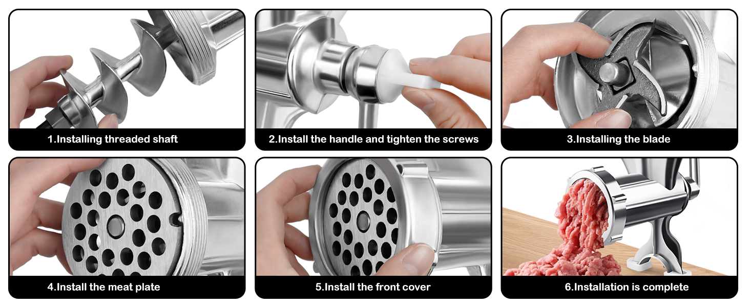 manual meat grinder