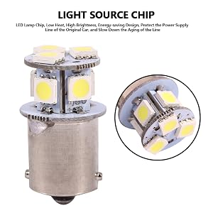 Ampoule LED blanche 1156 pour feux de frein