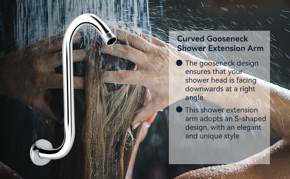 Shower Head Riser Pipe