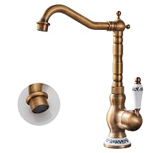 Robinet de salle de bain rétro